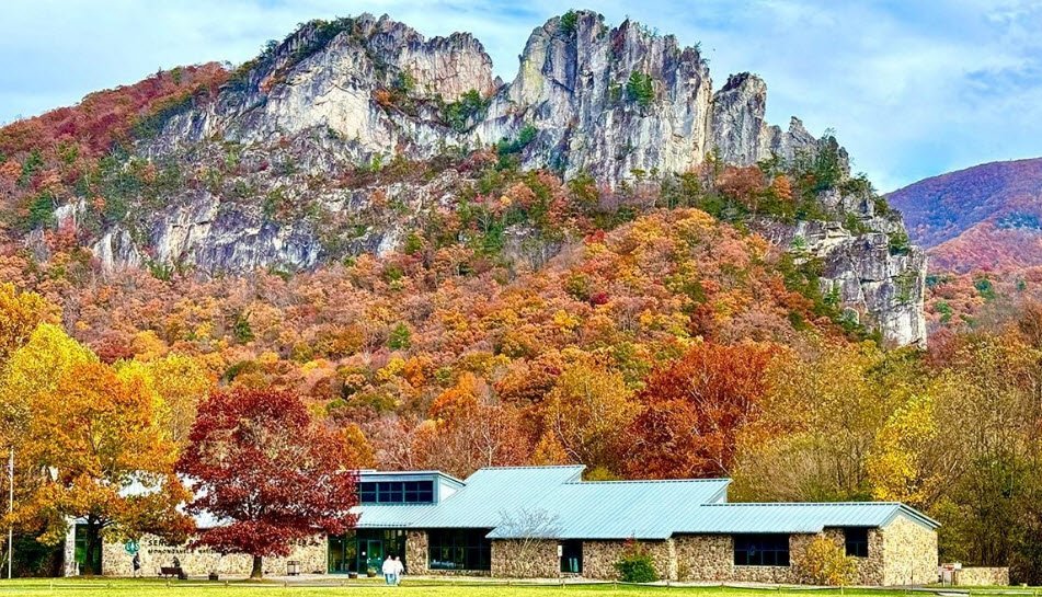 Seneca Rocks, West Virginia, USA